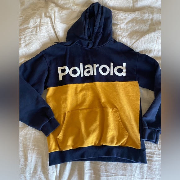 Tops - Oversized Polaroid Hoodie